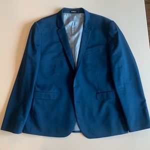 Men's Blue Stretch "Extra Slim" Blazer